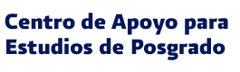  Centro de apoyo para estudios de posgrado